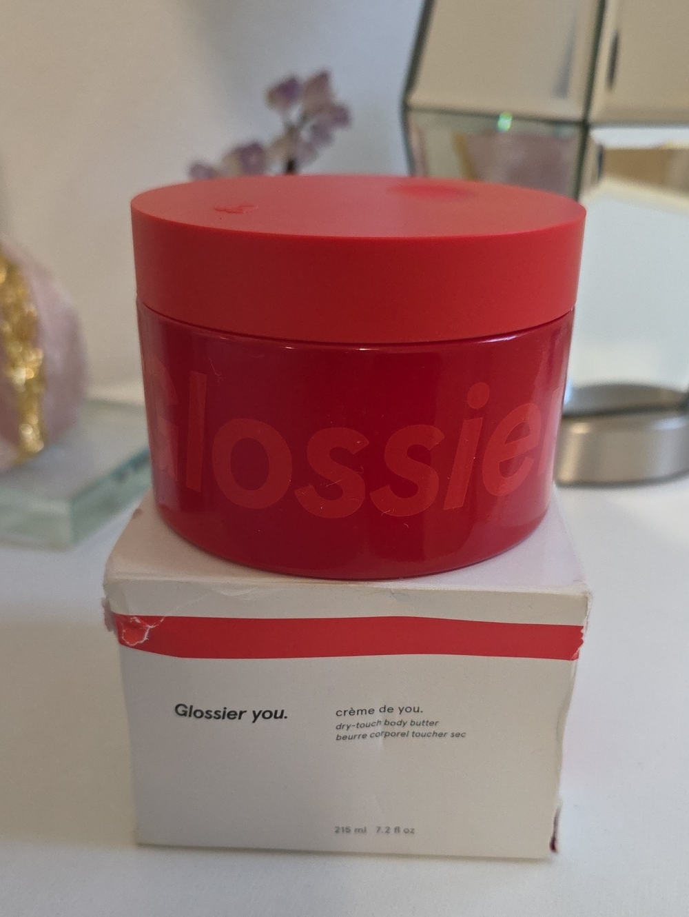 NIB Glossier Creme De You Dry Touch Body Butter 7.2 oz